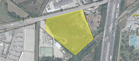 Betriebsgebiet Hirtenbergerstraße an der B18 (EZ 3215)